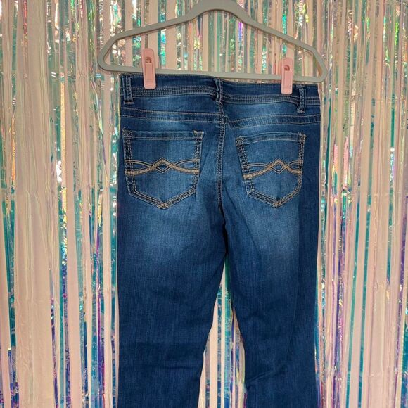 Mudd-clothing Women's Blue and Navy Jeans - Picture 5 of 8